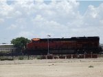 BNSF 3857 leading a 4 locomotive intermodal train